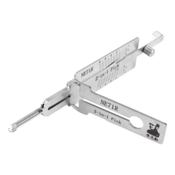 Original Lishi 2-In-1 Pick and Decoder NE71R